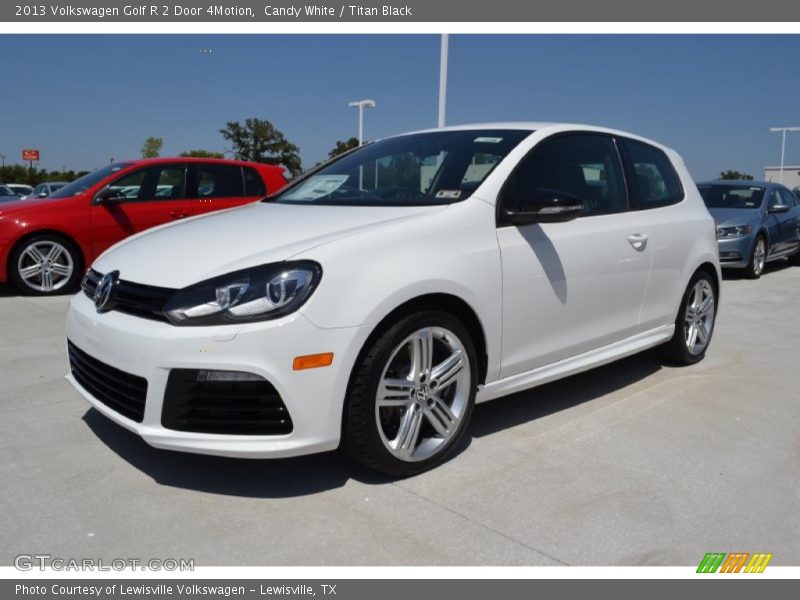 Front 3/4 View of 2013 Golf R 2 Door 4Motion