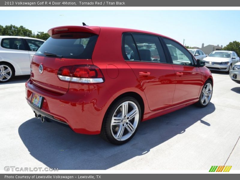 Tornado Red / Titan Black 2013 Volkswagen Golf R 4 Door 4Motion