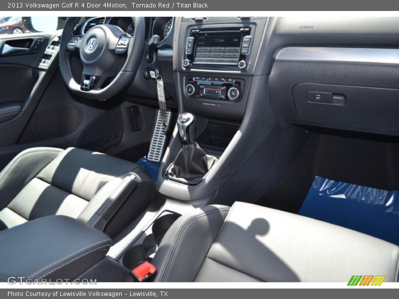 Tornado Red / Titan Black 2013 Volkswagen Golf R 4 Door 4Motion