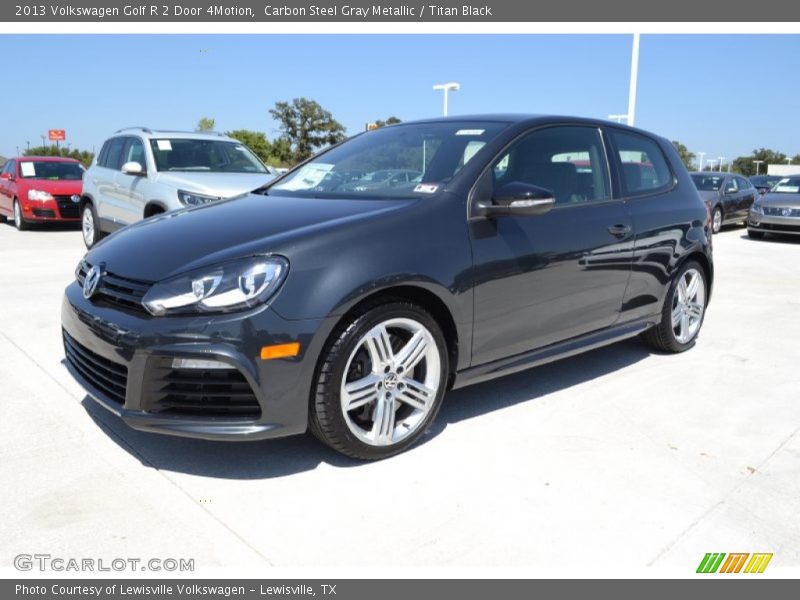 Front 3/4 View of 2013 Golf R 2 Door 4Motion