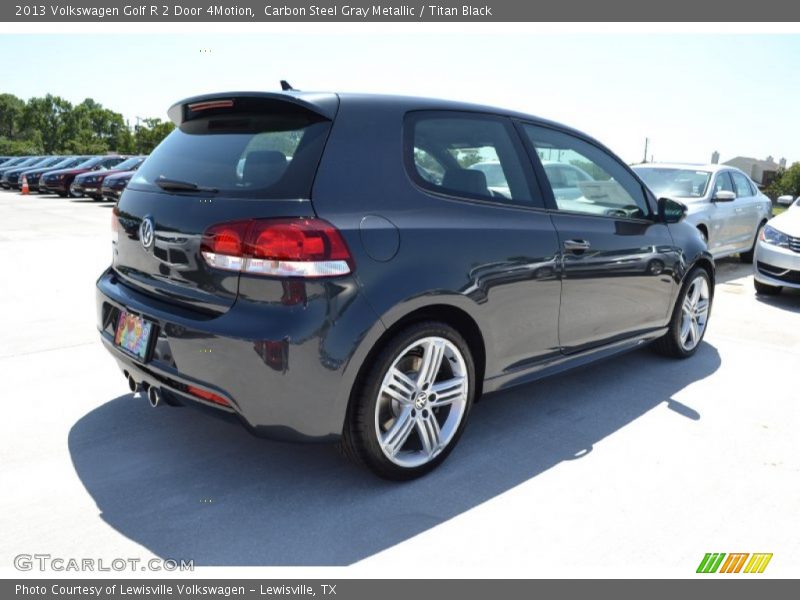 Carbon Steel Gray Metallic / Titan Black 2013 Volkswagen Golf R 2 Door 4Motion