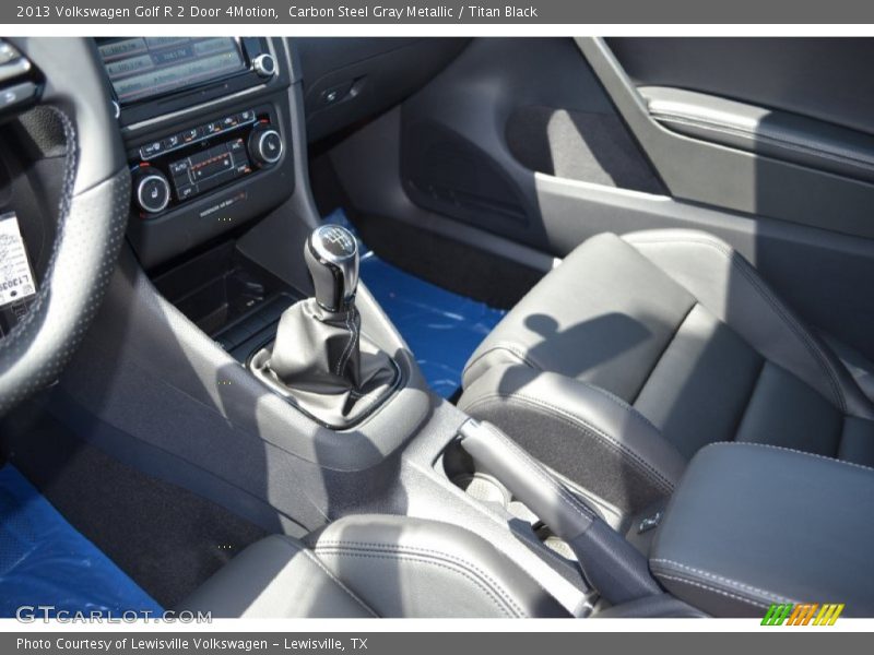 Carbon Steel Gray Metallic / Titan Black 2013 Volkswagen Golf R 2 Door 4Motion