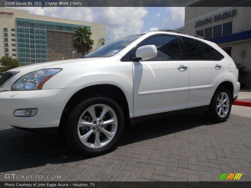 Crystal White / Ivory 2008 Lexus RX 350