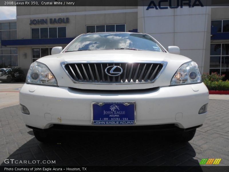 Crystal White / Ivory 2008 Lexus RX 350
