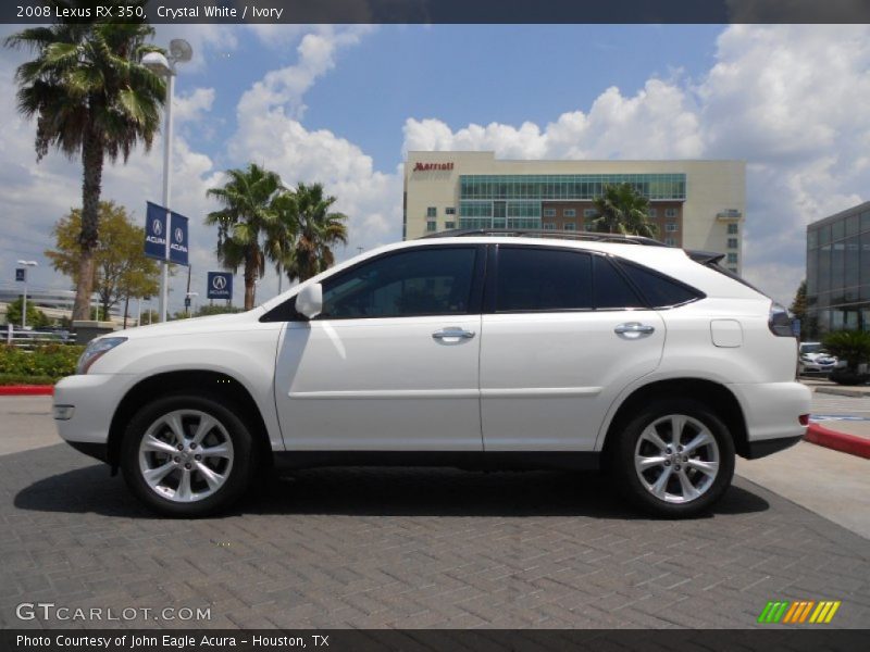 Crystal White / Ivory 2008 Lexus RX 350