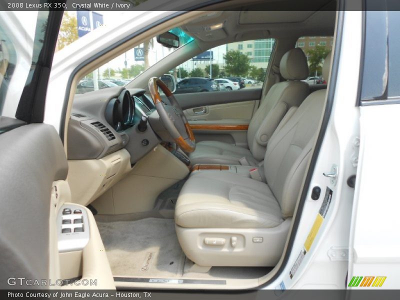 Crystal White / Ivory 2008 Lexus RX 350