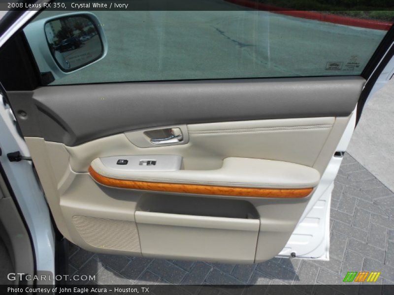 Crystal White / Ivory 2008 Lexus RX 350