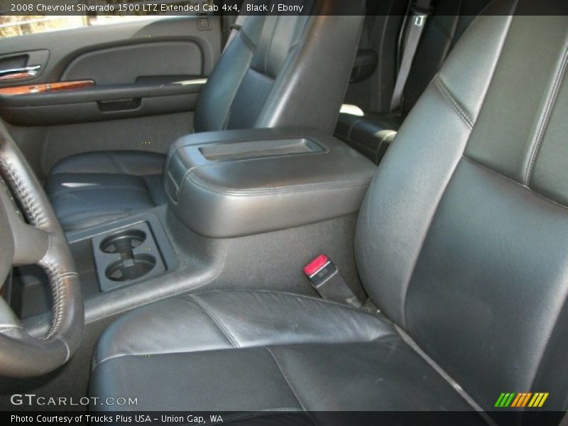 Black / Ebony 2008 Chevrolet Silverado 1500 LTZ Extended Cab 4x4