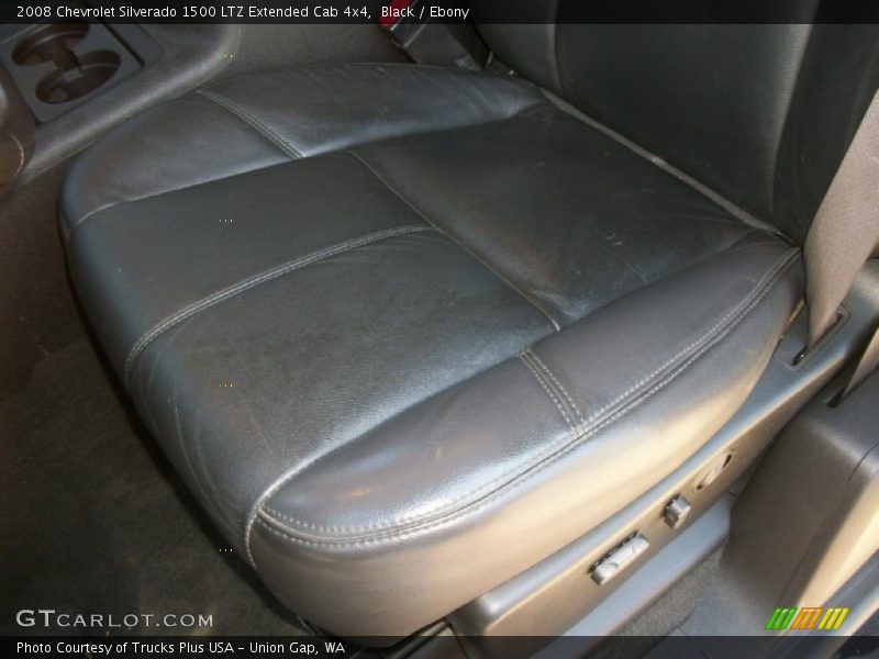 Black / Ebony 2008 Chevrolet Silverado 1500 LTZ Extended Cab 4x4