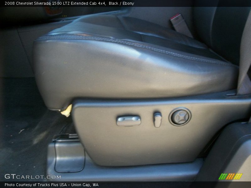 Black / Ebony 2008 Chevrolet Silverado 1500 LTZ Extended Cab 4x4
