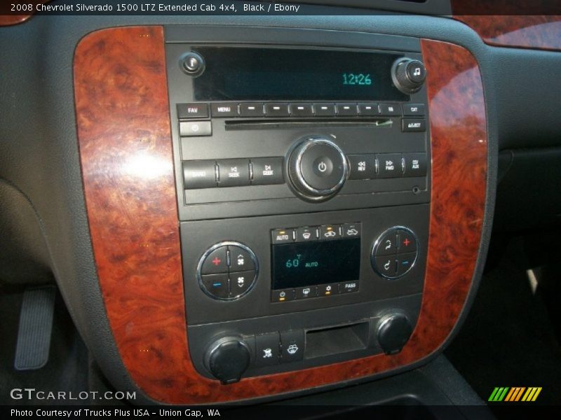 Black / Ebony 2008 Chevrolet Silverado 1500 LTZ Extended Cab 4x4