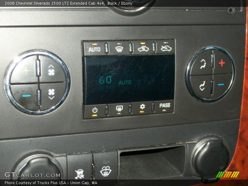 Black / Ebony 2008 Chevrolet Silverado 1500 LTZ Extended Cab 4x4