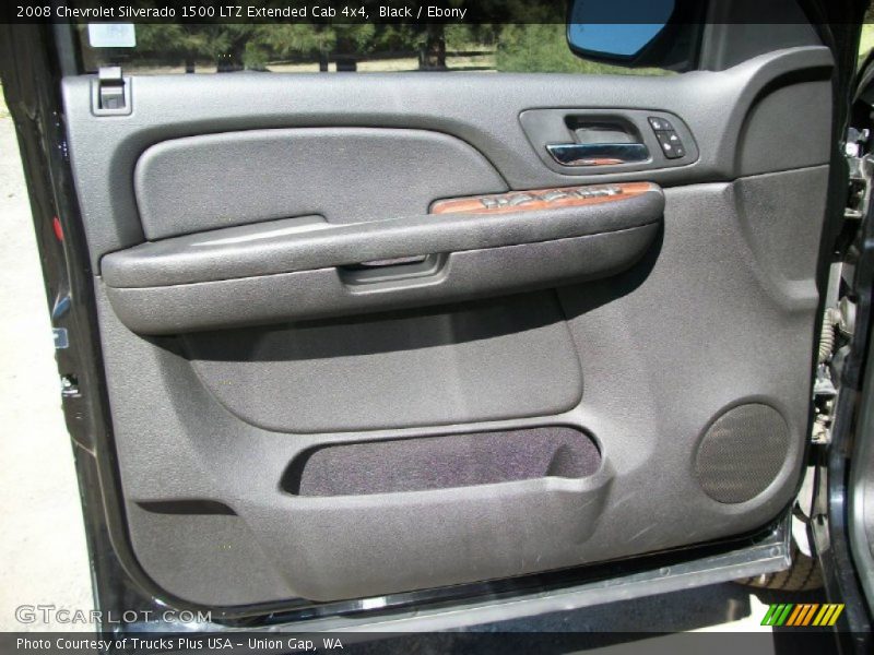 Black / Ebony 2008 Chevrolet Silverado 1500 LTZ Extended Cab 4x4