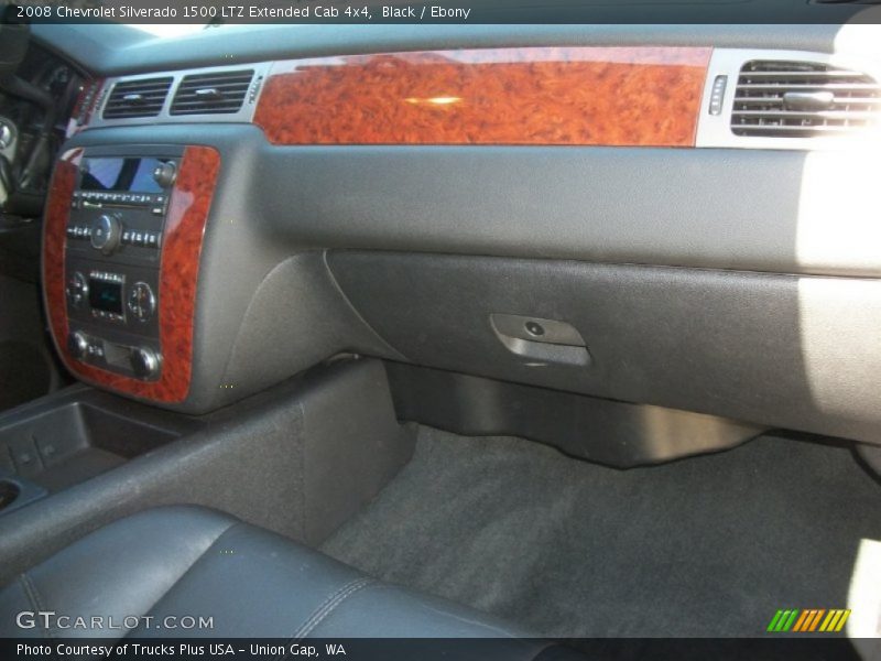 Black / Ebony 2008 Chevrolet Silverado 1500 LTZ Extended Cab 4x4