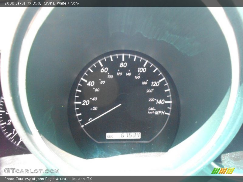 Crystal White / Ivory 2008 Lexus RX 350