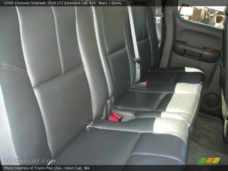 Black / Ebony 2008 Chevrolet Silverado 1500 LTZ Extended Cab 4x4