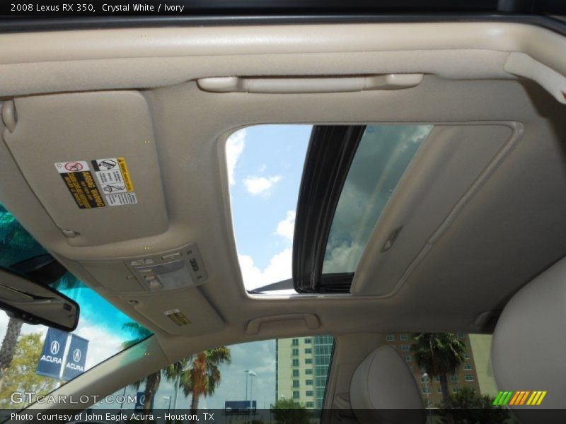 Crystal White / Ivory 2008 Lexus RX 350