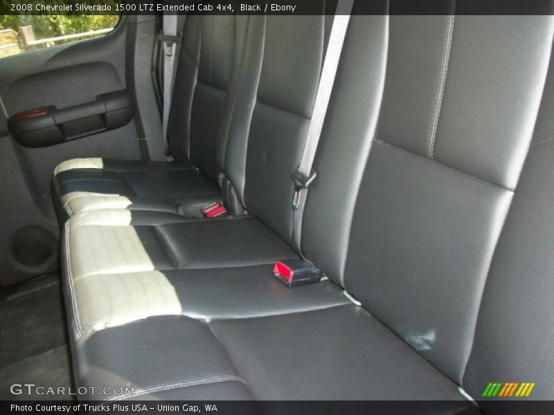 Black / Ebony 2008 Chevrolet Silverado 1500 LTZ Extended Cab 4x4