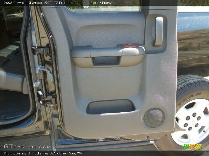 Black / Ebony 2008 Chevrolet Silverado 1500 LTZ Extended Cab 4x4