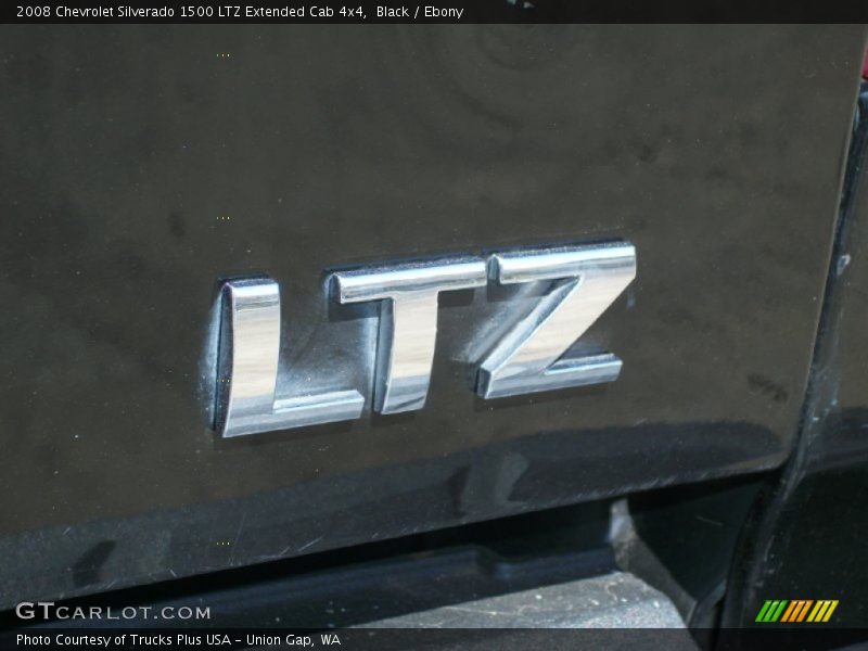 Black / Ebony 2008 Chevrolet Silverado 1500 LTZ Extended Cab 4x4