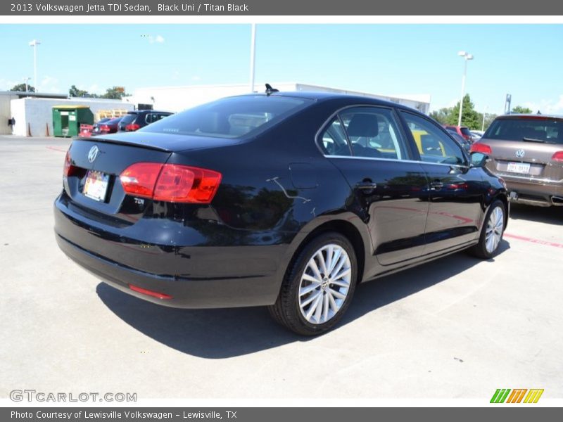 Black Uni / Titan Black 2013 Volkswagen Jetta TDI Sedan