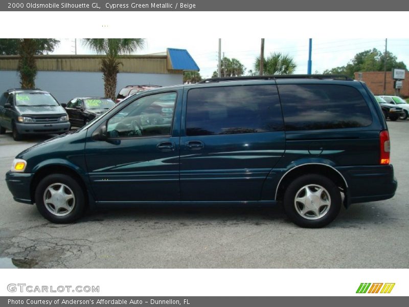 Cypress Green Metallic / Beige 2000 Oldsmobile Silhouette GL