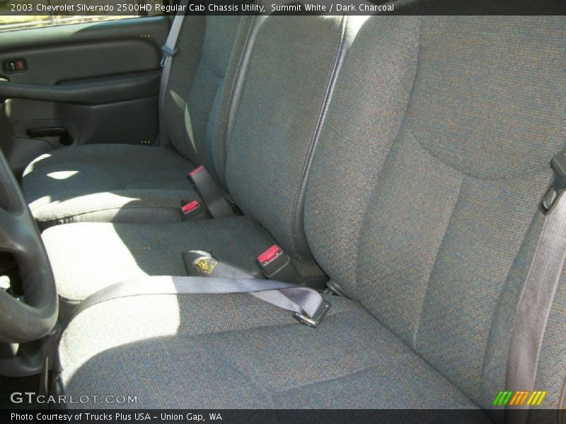 Summit White / Dark Charcoal 2003 Chevrolet Silverado 2500HD Regular Cab Chassis Utility