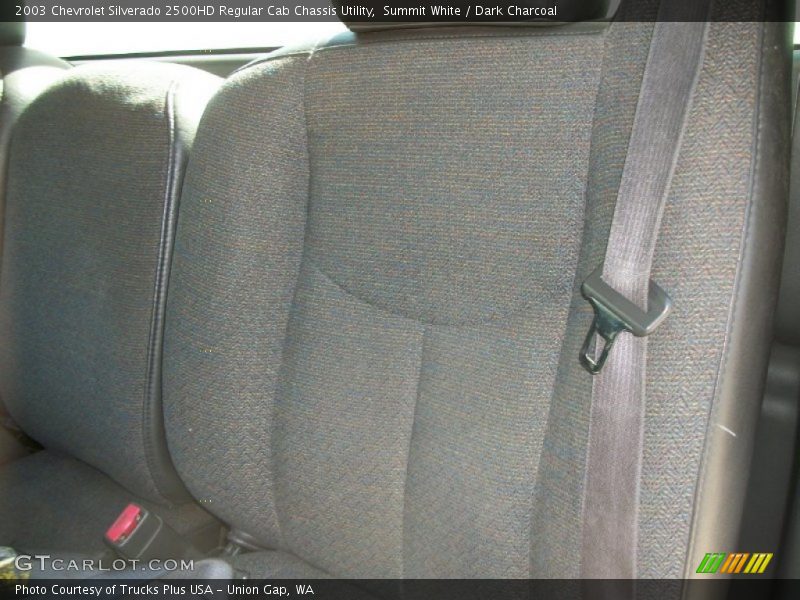 Summit White / Dark Charcoal 2003 Chevrolet Silverado 2500HD Regular Cab Chassis Utility