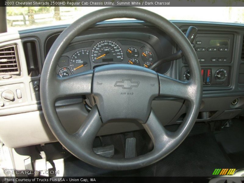  2003 Silverado 2500HD Regular Cab Chassis Utility Steering Wheel