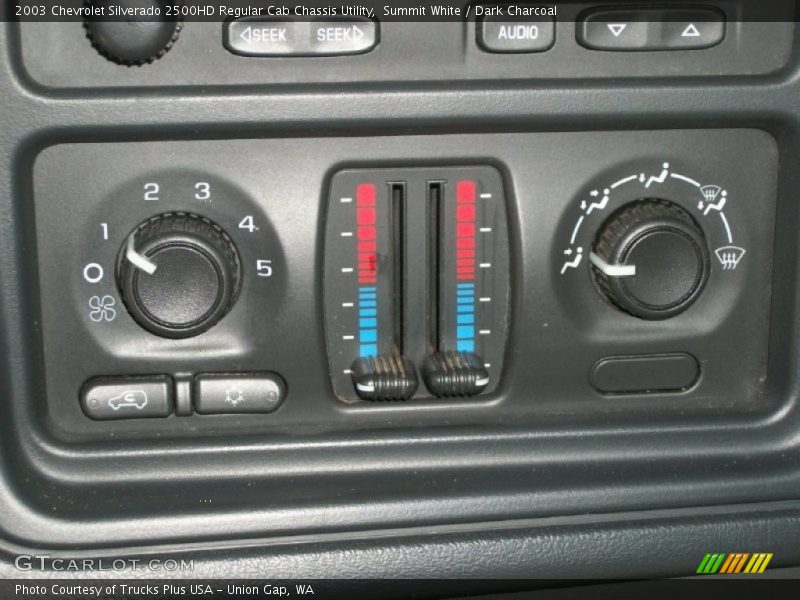 Summit White / Dark Charcoal 2003 Chevrolet Silverado 2500HD Regular Cab Chassis Utility