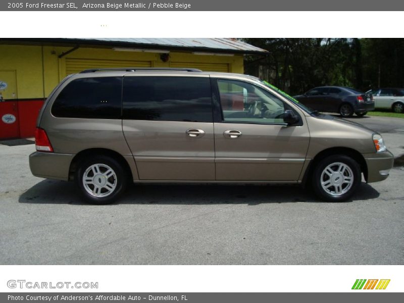 Arizona Beige Metallic / Pebble Beige 2005 Ford Freestar SEL
