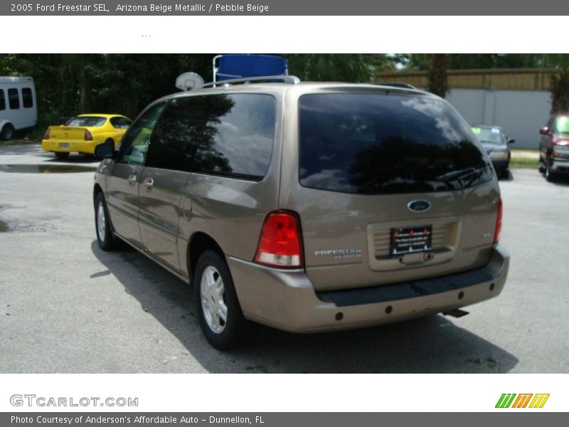Arizona Beige Metallic / Pebble Beige 2005 Ford Freestar SEL