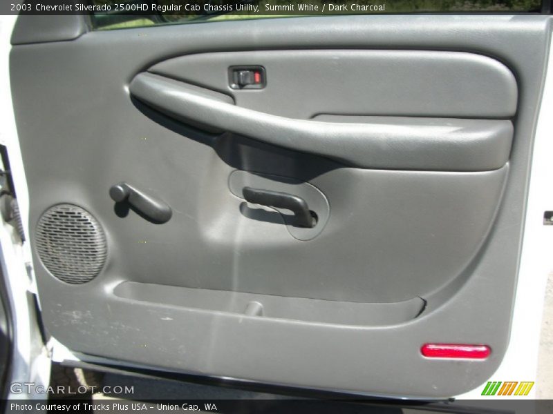 Summit White / Dark Charcoal 2003 Chevrolet Silverado 2500HD Regular Cab Chassis Utility