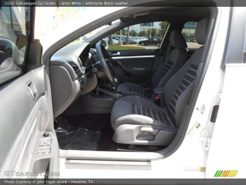 Candy White / Anthracite Black Leather 2009 Volkswagen GLI Sedan
