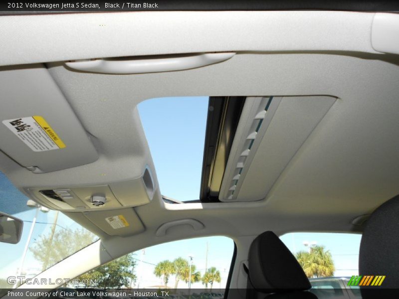 Black / Titan Black 2012 Volkswagen Jetta S Sedan