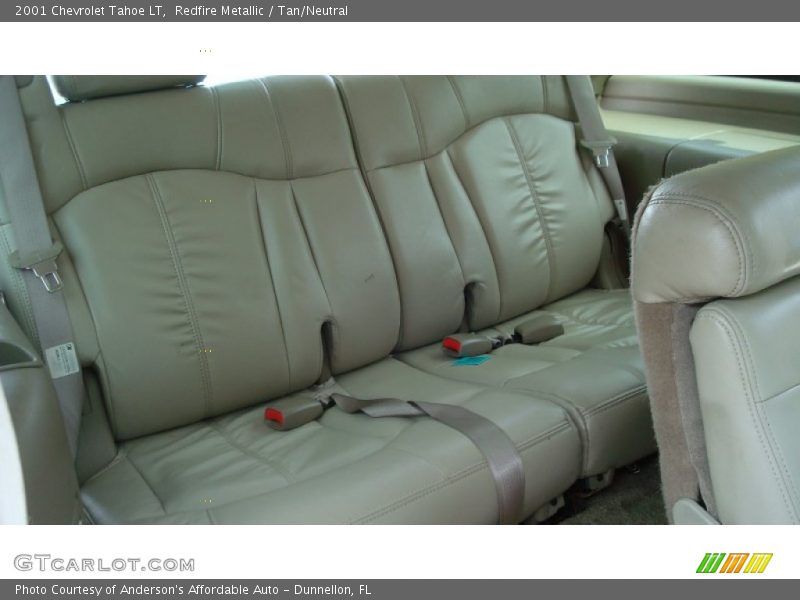 Redfire Metallic / Tan/Neutral 2001 Chevrolet Tahoe LT