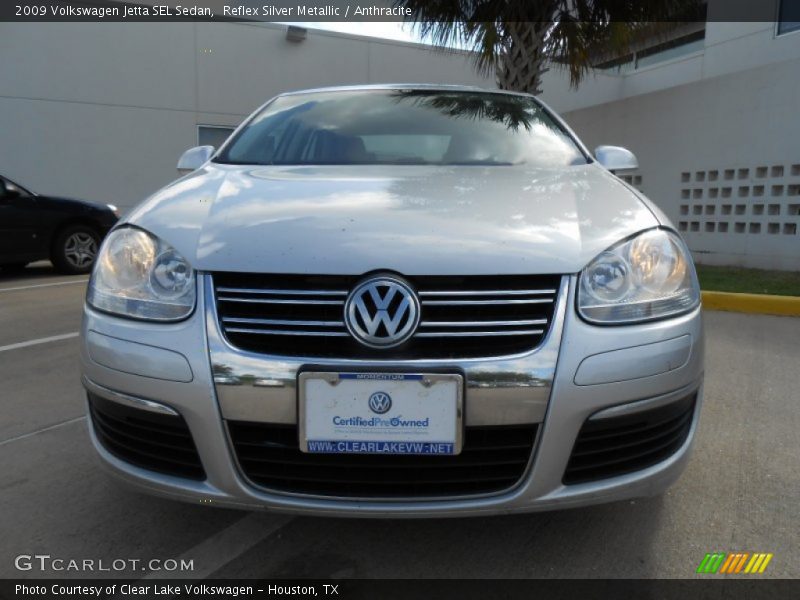 Reflex Silver Metallic / Anthracite 2009 Volkswagen Jetta SEL Sedan