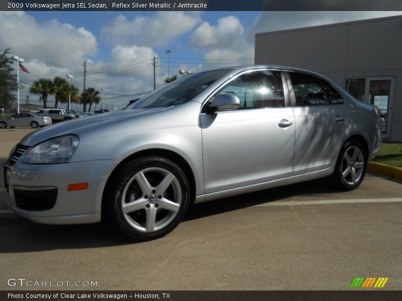 Reflex Silver Metallic / Anthracite 2009 Volkswagen Jetta SEL Sedan
