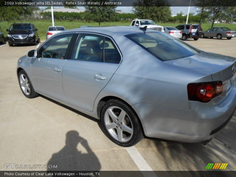 Reflex Silver Metallic / Anthracite 2009 Volkswagen Jetta SEL Sedan