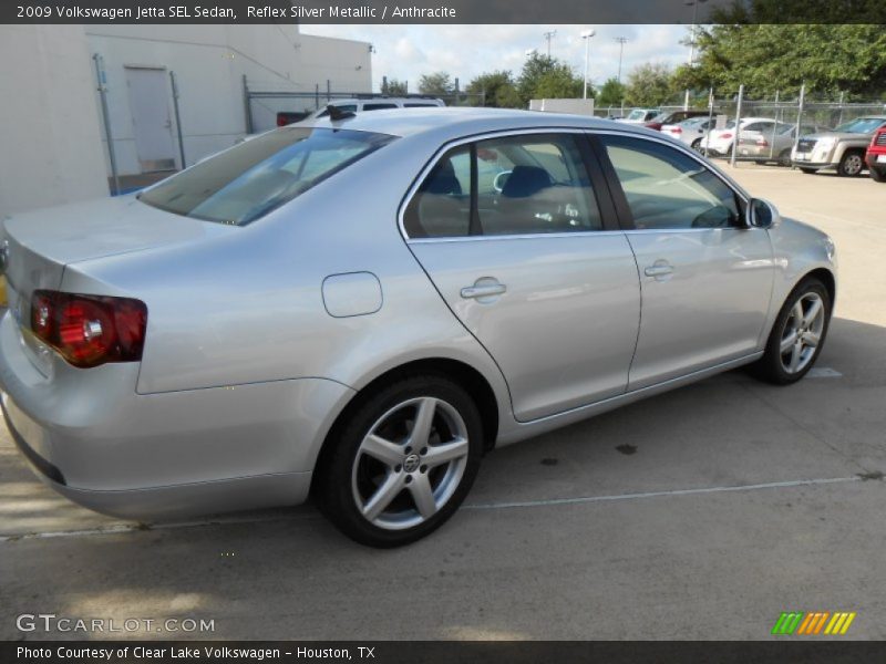 Reflex Silver Metallic / Anthracite 2009 Volkswagen Jetta SEL Sedan