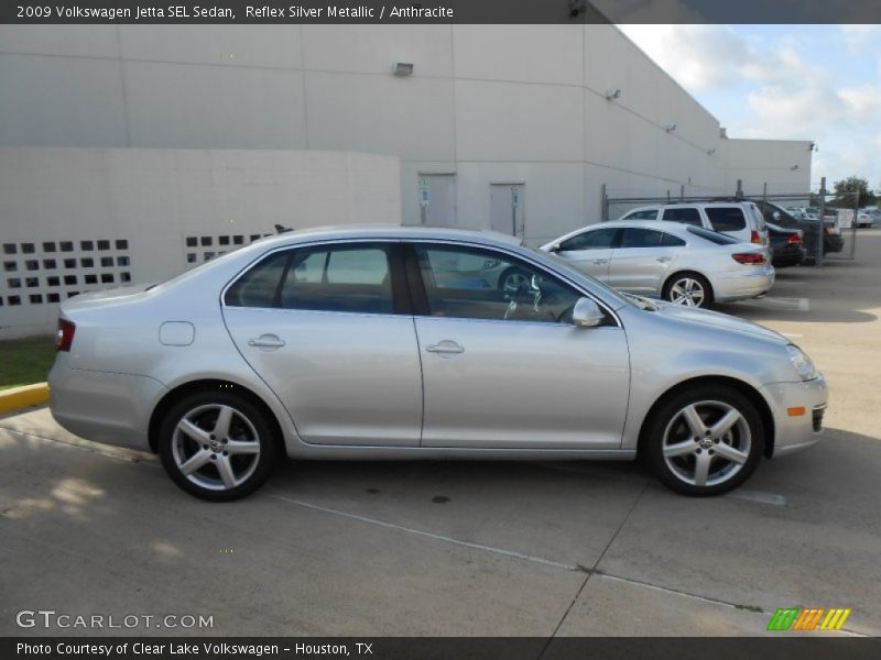 Reflex Silver Metallic / Anthracite 2009 Volkswagen Jetta SEL Sedan