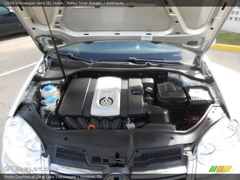 Reflex Silver Metallic / Anthracite 2009 Volkswagen Jetta SEL Sedan