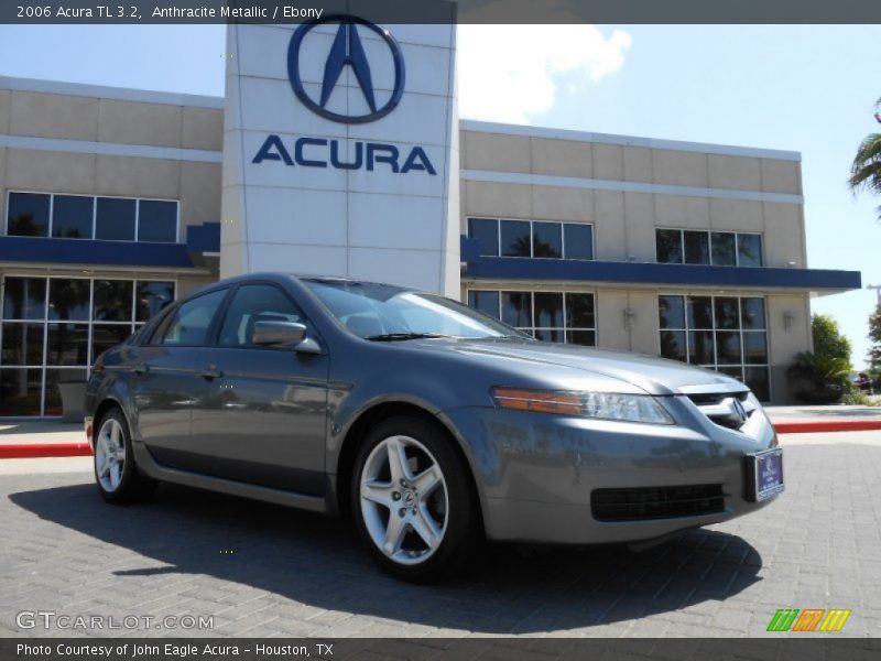 Anthracite Metallic / Ebony 2006 Acura TL 3.2