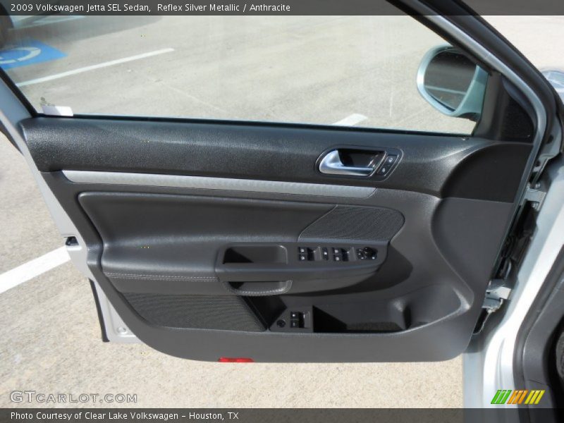 Reflex Silver Metallic / Anthracite 2009 Volkswagen Jetta SEL Sedan