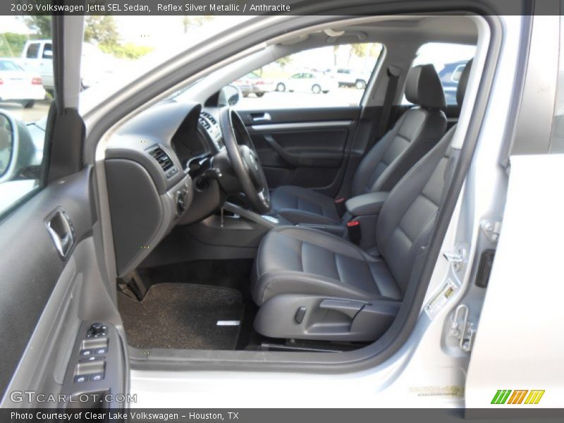 Reflex Silver Metallic / Anthracite 2009 Volkswagen Jetta SEL Sedan
