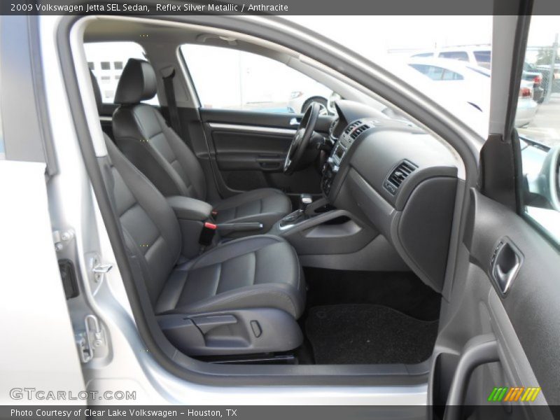 Reflex Silver Metallic / Anthracite 2009 Volkswagen Jetta SEL Sedan