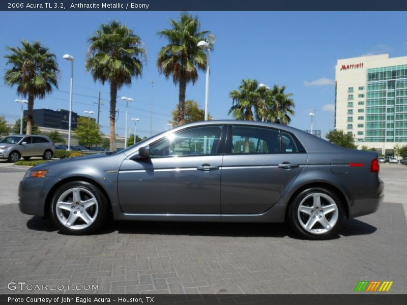 Anthracite Metallic / Ebony 2006 Acura TL 3.2