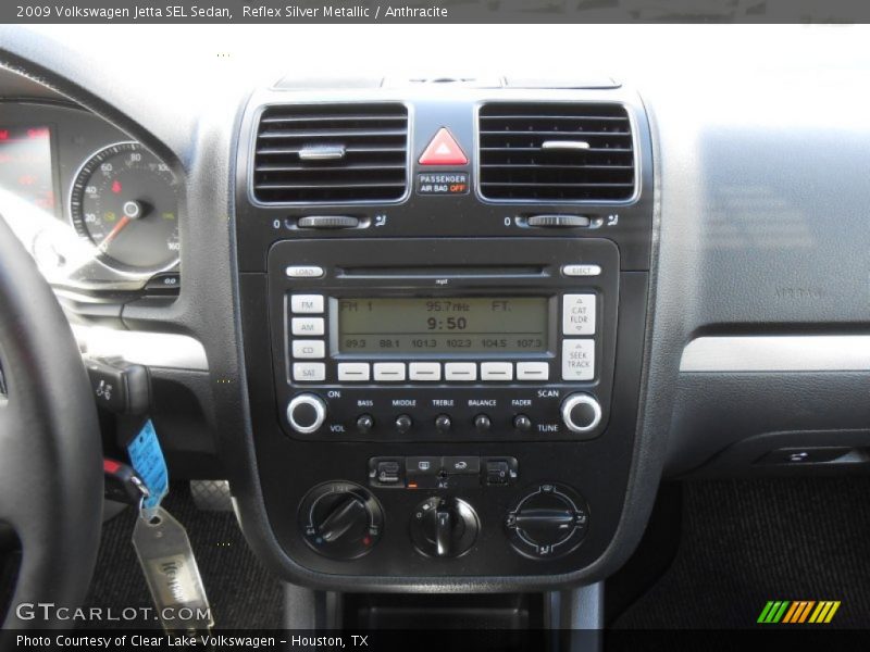 Reflex Silver Metallic / Anthracite 2009 Volkswagen Jetta SEL Sedan