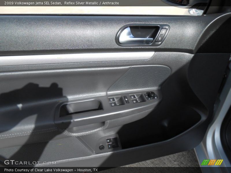 Reflex Silver Metallic / Anthracite 2009 Volkswagen Jetta SEL Sedan