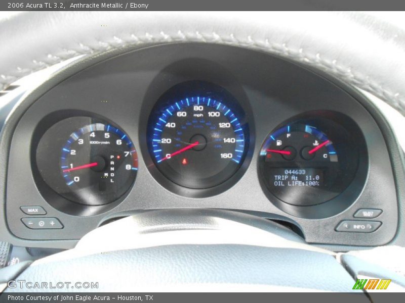 Anthracite Metallic / Ebony 2006 Acura TL 3.2
